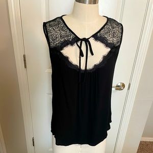 Forever 21 Plus Rose Lace Top